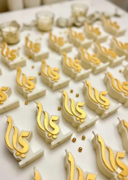 Custom Arabic Letter Candle